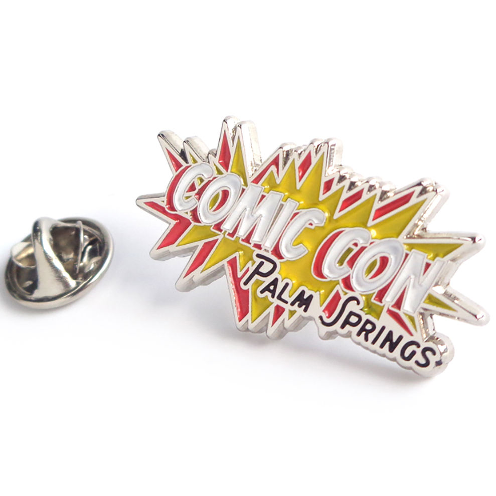 Promotion Custom Synthetic Enamel Guitar Shaped Lapel Pin For Souvenir